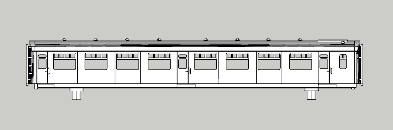 (image for) (N) SR Bulleid Eastleigh Open Third - d2017b